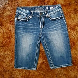 Womens Miss Me Bermuda shorts